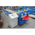 4 Kw Trapezoidal Roof Panel Roll Forming Machine With Hydraulic Cutter